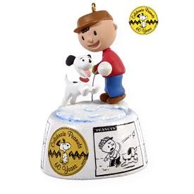 2009 Hallmark PEANUTS 60TH ANNIVERSARY Christmas Ornament