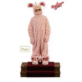 2009 Hallmark RALPHIE'S PINK NIGHTMARE~A Christmas Story Ornament~Sound