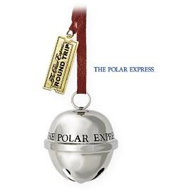 2009 Hallmark Polar Express~SANTA'S SLEIGH BELL Christmas Ornament