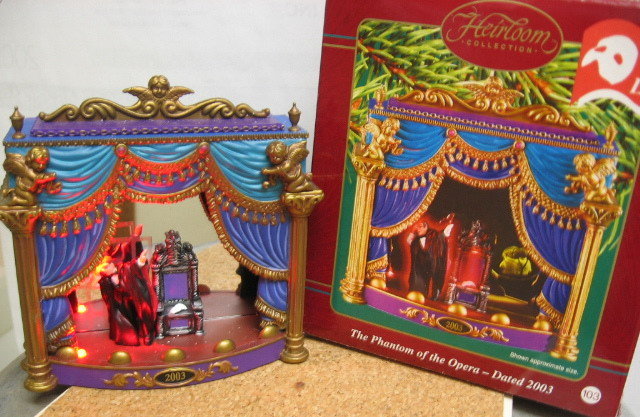 2003 Carlton PHANTOM of the OPERA Ornament #5 & Final~Music & Light