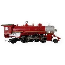 2009 Hallmark LIONEL HOLIDAY RED MIKADO LOCOMOTIVE Christmas ornament