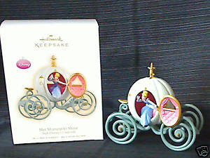 2009 Hallmark Cinderella HER MOMENT TO SHINE Christmas Ornament