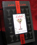 LOLITA Frosty's Going Down~Christmas Candle MARTINI GLASS w/Gift Box