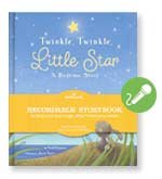 New! TWINKLE TWINKLE Little Star~Hallmark RECORABLE Book Storybook