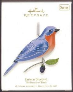 Hallmark 2010 EASTERN BLUEBIRD~Beauty of Birds~#6 Ornament