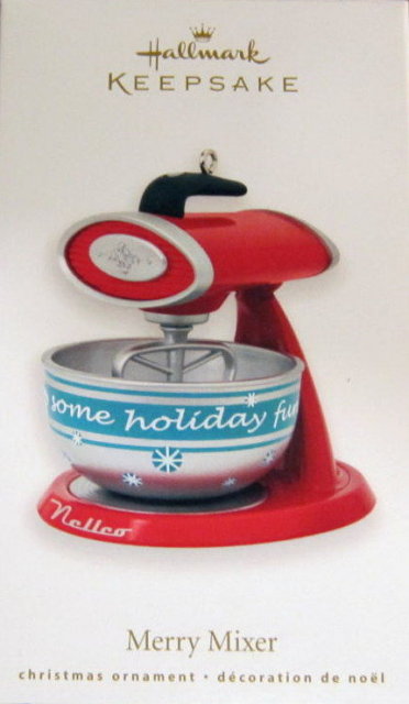 2010 Hallmark MERRY MIXER Christmas Ornament
