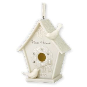2010 Hallmark Porcelain NEW HOME Ornament