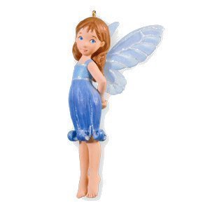 2010 Hallmark BLUEBELL FAIRY Christmas ornament Fairy Messengers #6