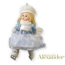 2010 Hallmark DAZZLING WINTER SKATER Christmas ornament Madame Alexander