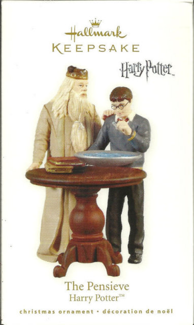 2010 Hallmark Harry Potter THE PENSIEVE Christmas ornament