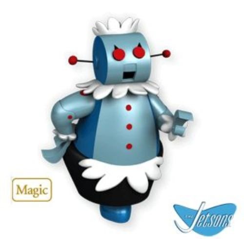 2010 Hallmark ROSIE THE ROBOT Magic Christmas Ornament JETSONS