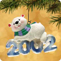 Hallmark 2002 COOL DECADE Christmas Ornament 3rd in Series