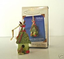 Hallmark 2003 Marjolein BASTIN Nature's Sketchbook #1 Christmas Ornament-NEW