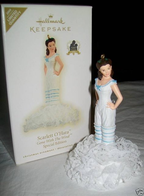 SCARLETT O'Hara GONE WITH The WIND Hallmark 2009 Christmas Ornament LE