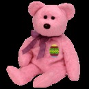 EGGS I Ty Easter Beanie Baby Bear