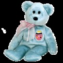 EGGS II Ty Easter Beanie Baby Bear