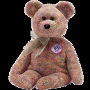 SPECKLES Beanie Baby Bear -Retired Ty Store Exclusive e-Beanie
