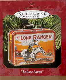 Lone Ranger Lunch Box Hallmark Ornament~Tin Lunchbox