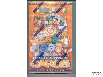Ty Beanie Baby Sealed Box COLLECTOR CARDS Series 4