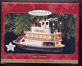 Santa*s Showboat MAGIC Hallmark Ornament
