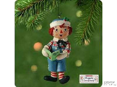Raggedy Andy Hallmark 2001 ornament