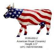 American Royal Cow Parade Ceramic Figurine