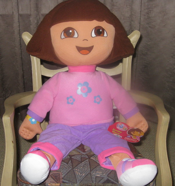 Jumbo DORA the EXPLORER Doll Fisher Price~ New