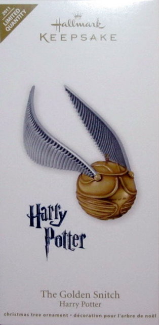 Hallmark 2011 Harry Potter GOLDEN SNITCH -Limited- Christmas Ornament