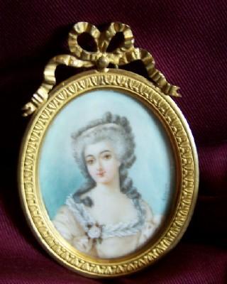 Miniature Painting of Great Lady