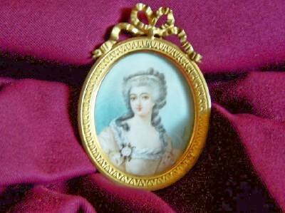 Miniature Painting of Great Lady