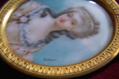 Miniature Painting of Great Lady