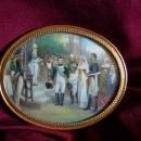 Miniature Painting of Napoleon Bonaparte's Wedding on Ivory