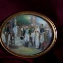 Miniature Painting of Napoleon Bonaparte's Wedding on Ivory