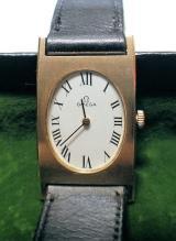 RARE ANTIQUE 14K GOLD ART DECO OMEGA WRIST WATCH, EXCELLENT WORKING CONDITION