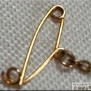 RARE VICTORIAN LARGE SHELL CAMEO, 18K YELLOW GOLD, INTRICATE SAFETY PIN