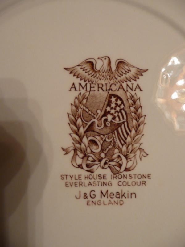 Meakin Americana china set
