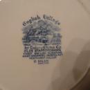 Olde Staffordshire Enghish Village Dinner Plate