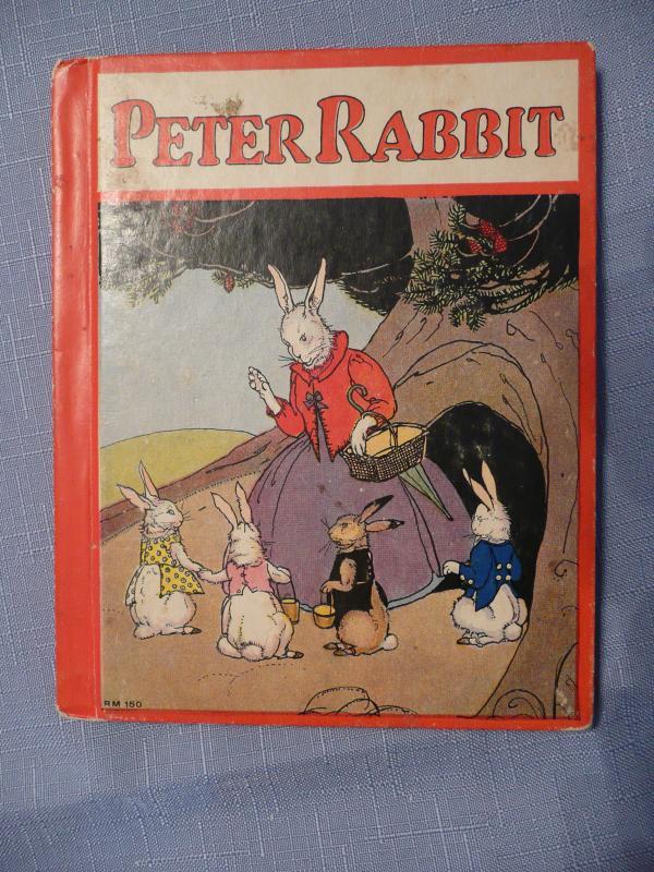 Peter Rabbit (also Henny Penny and Puss-in-boots) Book First Ed. 1934
