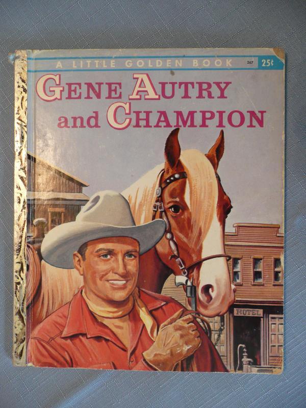 Gene Autry and Champion Little Golden Books