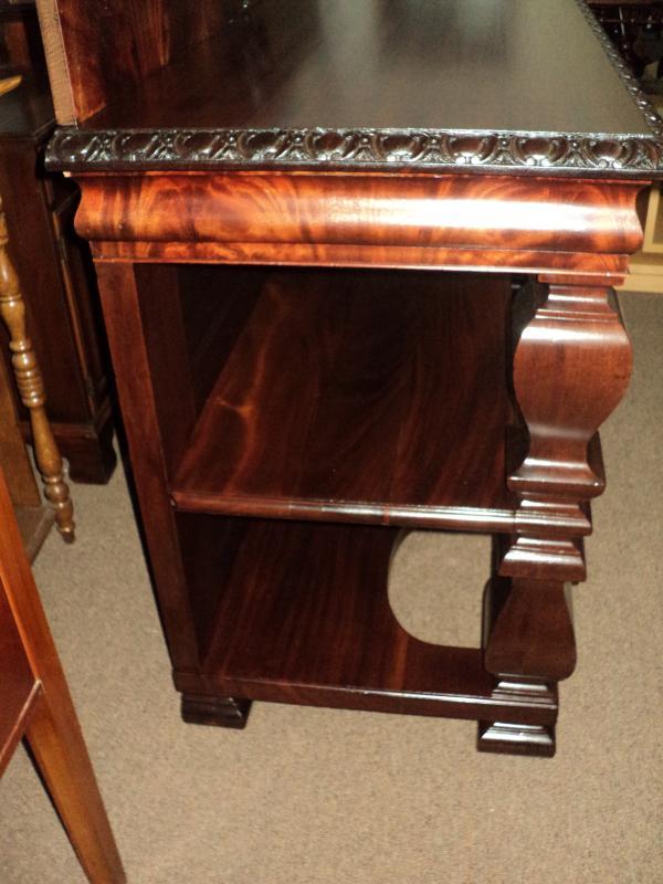Antique Mahogany 19th Century Victorian Buffet Server