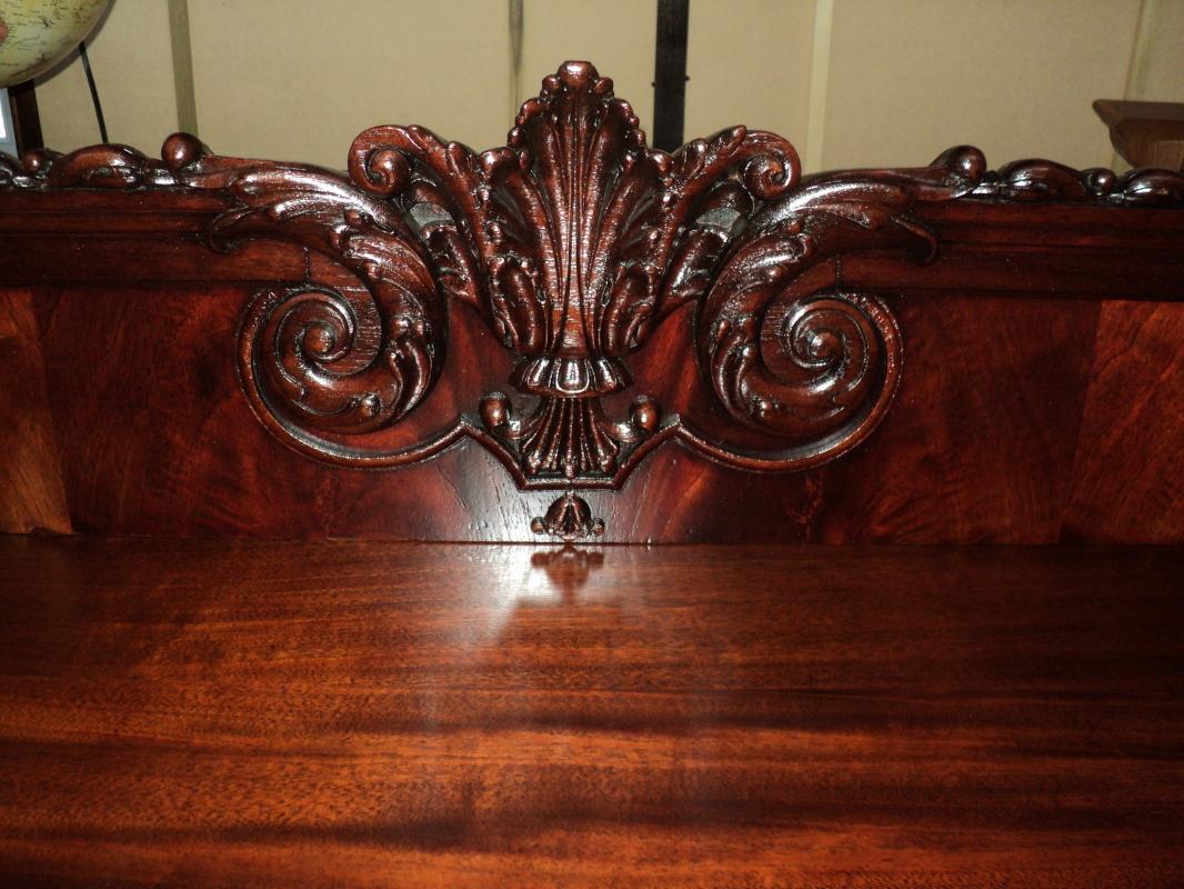 Antique Mahogany 19th Century Victorian Buffet Server