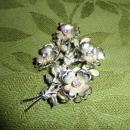 Silver tone brooch