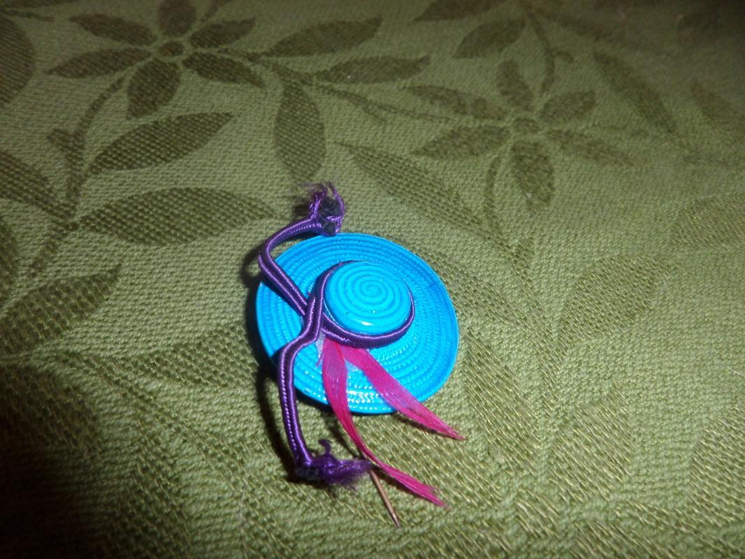 Beautiful Ladies Hat Brooches