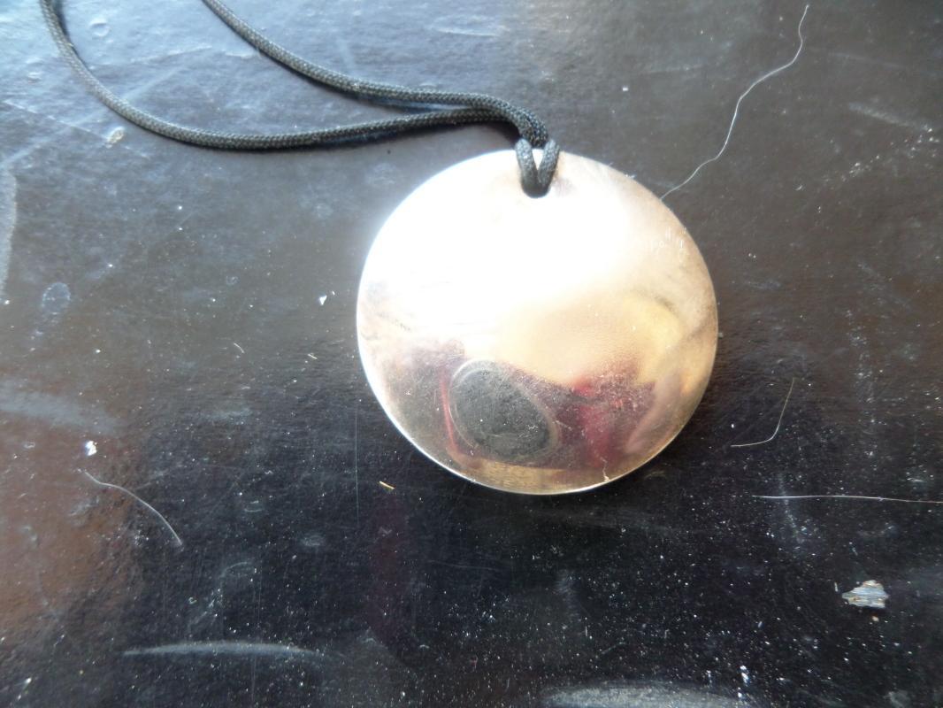 Tiffany Sterling silver cord necklace
