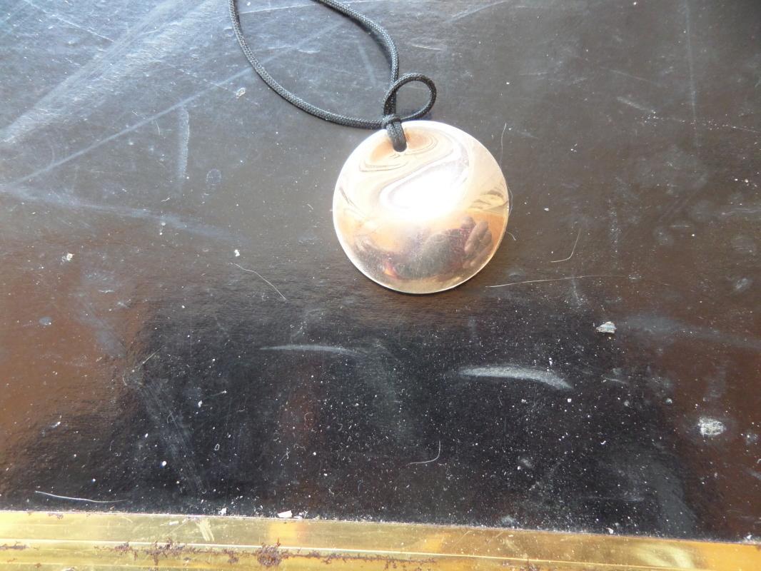 Tiffany Sterling silver cord necklace