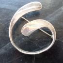 Sterling silver brooch