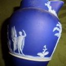 Wedgewood Jasper ware creamer in Blue