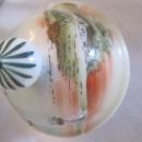 NIPPON CHOCOLATE POT WITH LAKE SCENE-HANDPAINTED MARKED MADE IN NIPPON