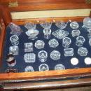 open Salts lrg lot 50 w/ display table