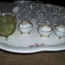 open Salts lrg lot 50 w/ display table